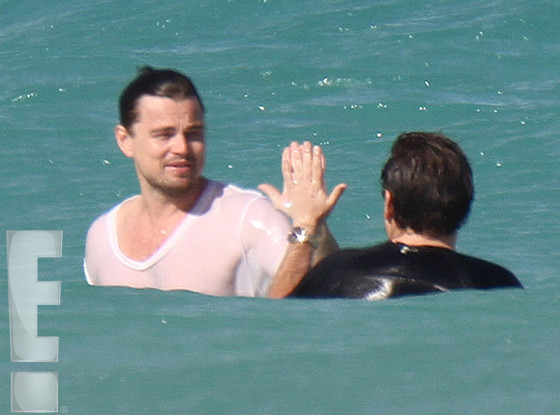 Leonardo DiCapro, Jonah Hill, Lucas Haas Leonardo DiCapro, Jonah Hill, Lucas Haas